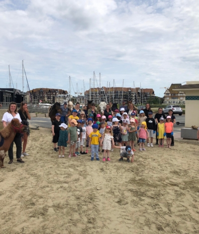 Journée ramassage des déchets à Deauville organisée par le label EquuRES édition 2022