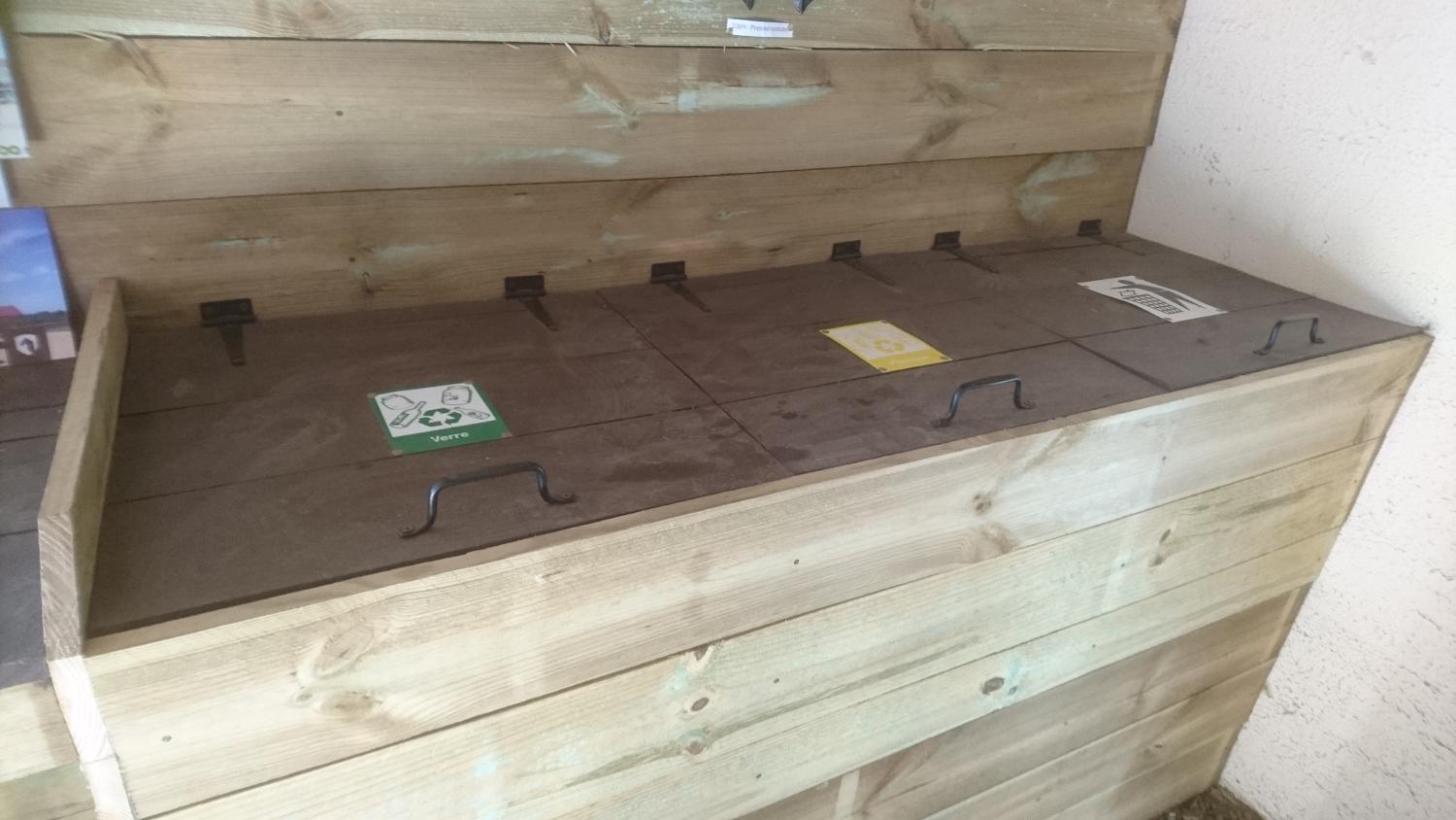 Poubelles de tri