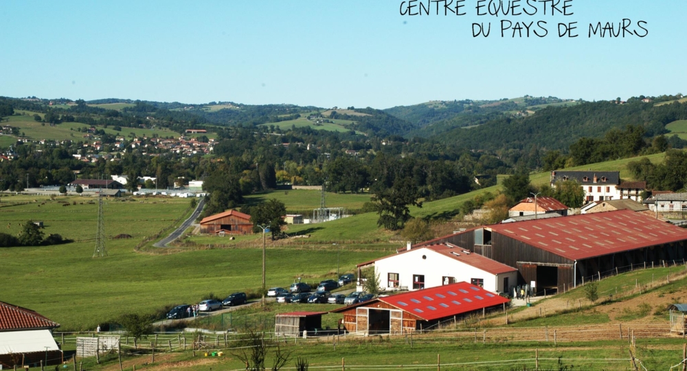 Le centre équestre du Pays de Maurs dans le sud du Cantal, labellisé EquuRES