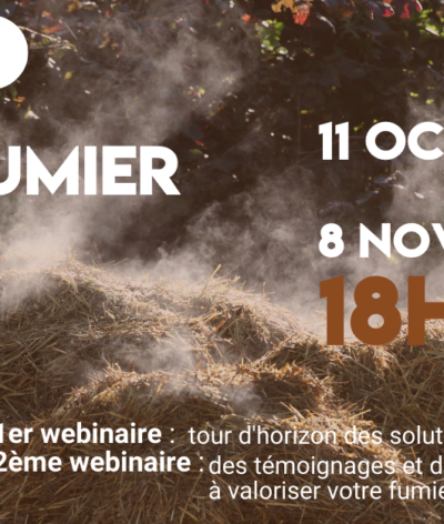 WEBINAIRE DU LABEL EQUURES - EQUI'FUMIER, TOUR  D'HORIZON DES SOLUTIONS DE VALORISATION