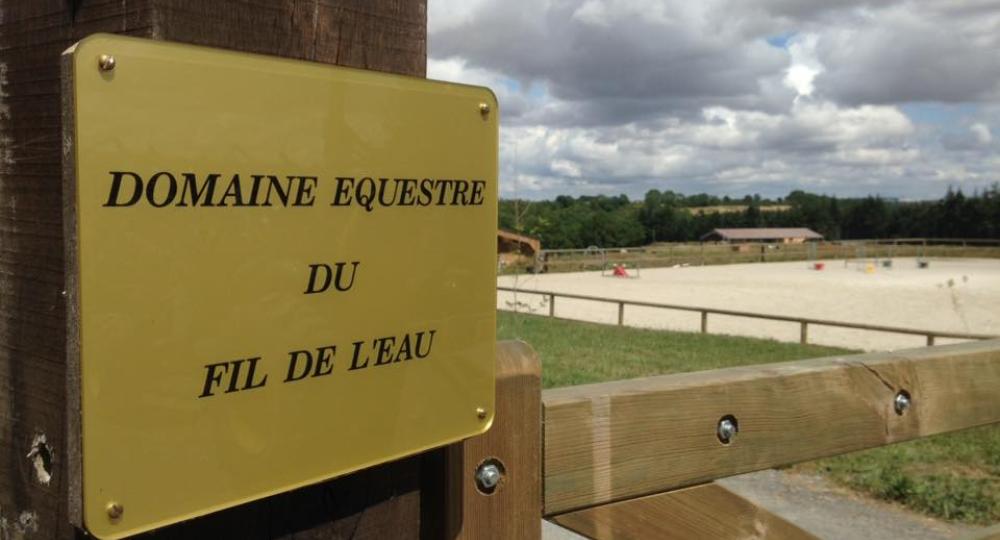 Le domaine équestre du fil de l'eau, près de Caen, labellisé EquuRES !