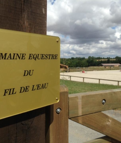 Le domaine équestre du fil de l'eau, près de Caen, labellisé EquuRES !