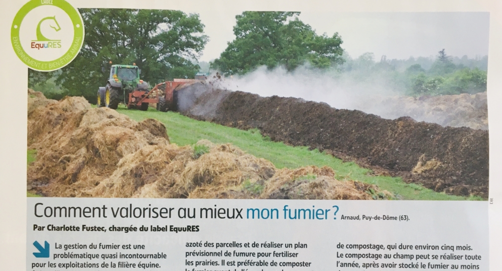 Le Label EquuRES dans le Cheval Pratique de juin 2019