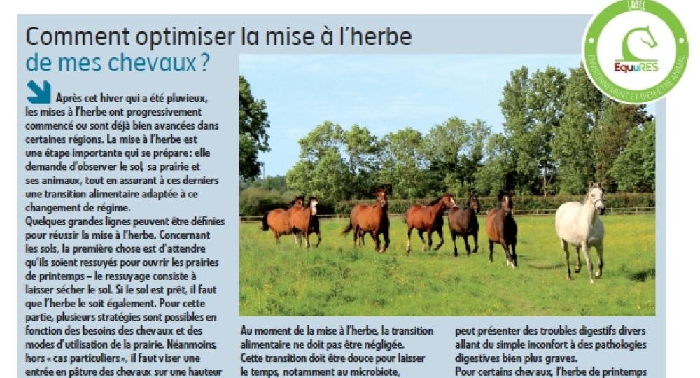 Le Label EquuRES dans le Cheval Pratique de Mai 2020