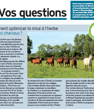 Le Label EquuRES dans le Cheval Pratique de Mai 2020