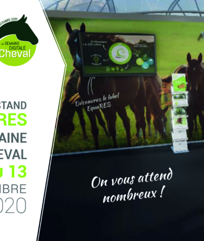 Le label EquuRES sera présent à la Semaine Digitale du Cheval !