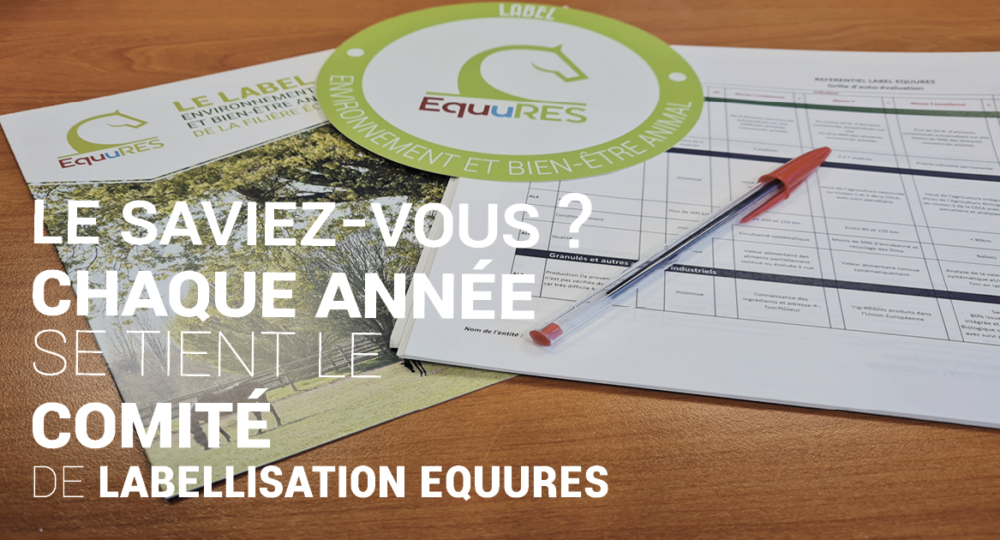 Le comité de labellisation du label EquuRES s'est réuni le 6 décembre