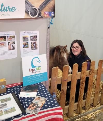 Focus sur un labellisé : l'élevage de chevaux miniatures Sherrydam's Miniature était présent à EquitaLyon !