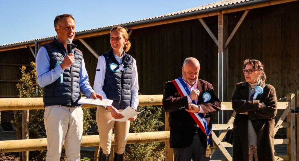 Inauguration des nouvelles installations des Crins de la Baie