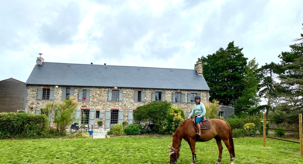 Le Gîte Equestre de la Pointe d'Agon, dans la Manche, labellisé EquuRES à l'échelon engagement !