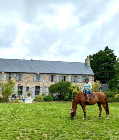 Le Gîte Equestre de la Pointe d'Agon, dans la Manche, labellisé EquuRES à l'échelon engagement !