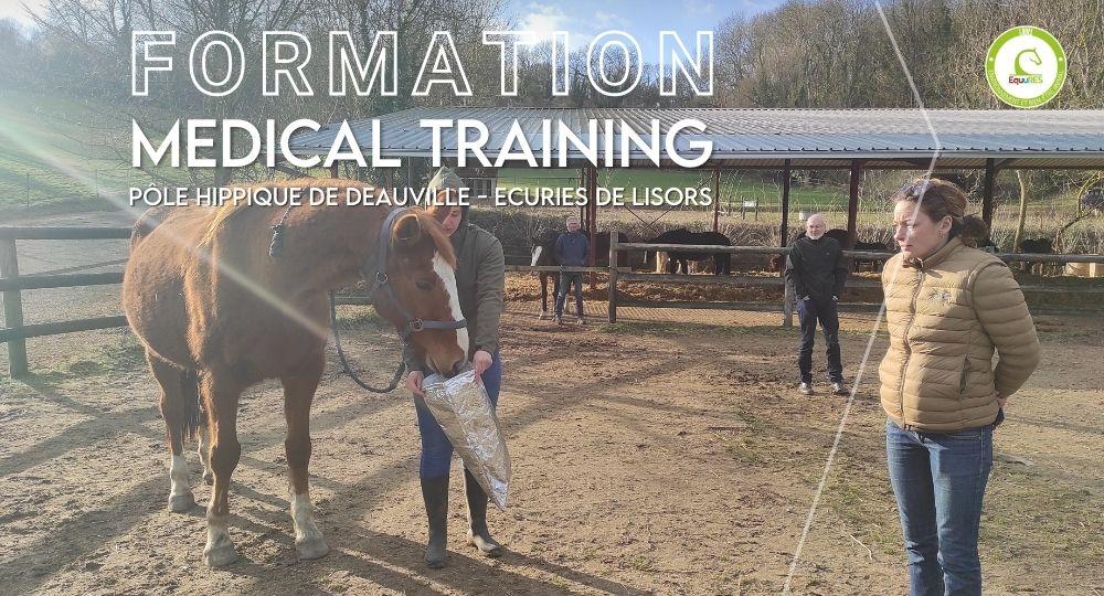 Retour sur la formation medical training (soins coopératifs) avec Louise L'Hermitte